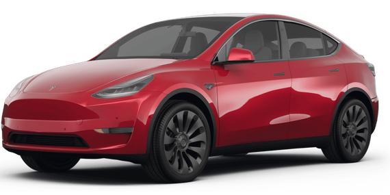 TESLA MODEL Y 2022 7SAYGDEFXNF521175 image